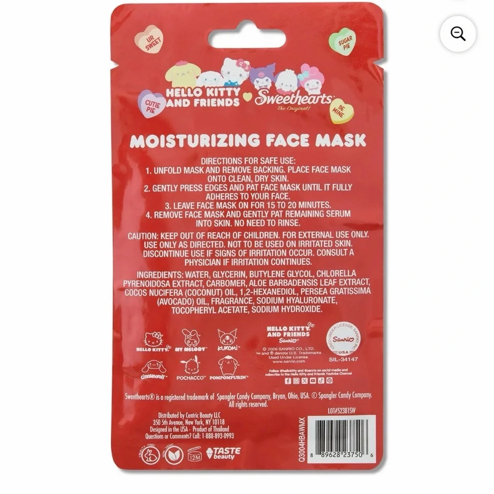 Hello‎ Kitty Sweethearts Face Glow Set.